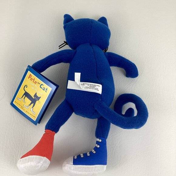 Pete The Cat I Love My White Shoes 12" Plush Stuffed Animal Toy 2010 New Tags - Picture 7 of 7